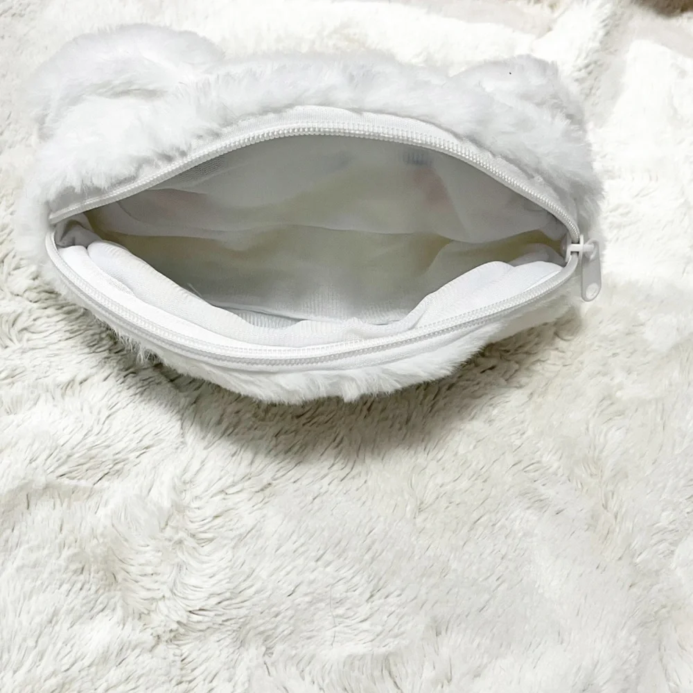 Sanrio Cinnamoroll White Plush Pencil Case